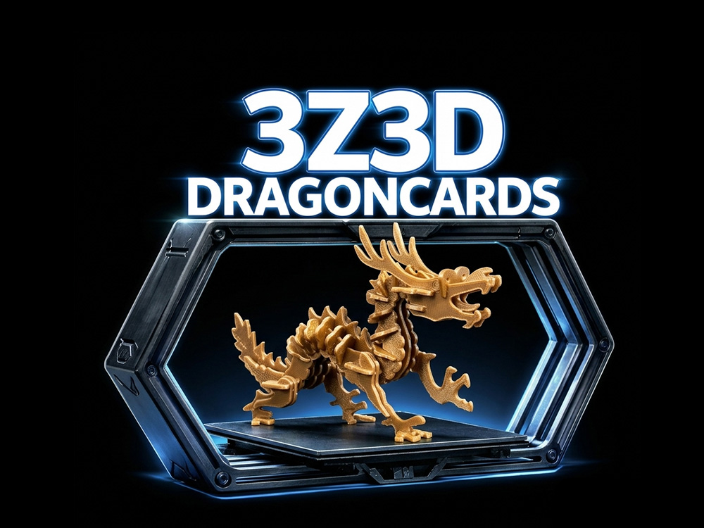 3Z3D DragonCards – Dragon Kit Card Models