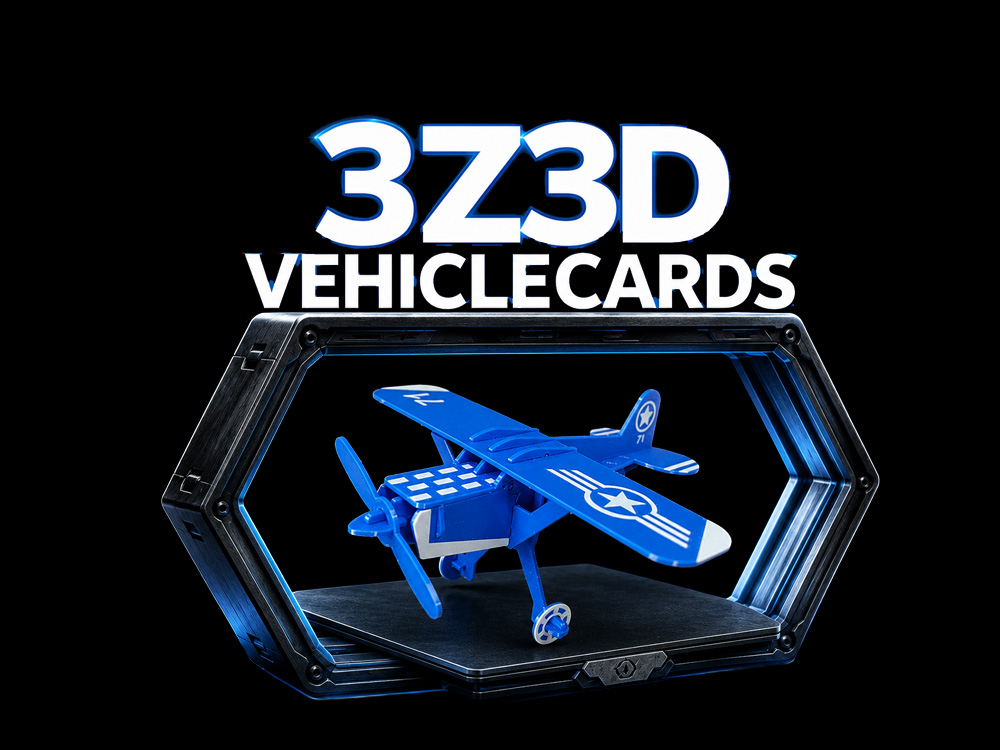 3Z3D VehicleCards – Vehicle Kit Card Models
